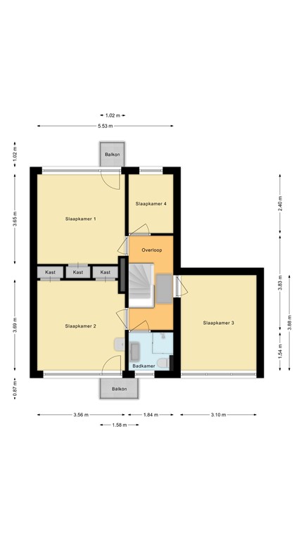 mediumsize floorplan